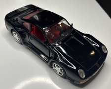 SUNNYSIDE PORSCHE 959 BLACK VINTAGE 1985 SS9401 DIECAST 1:24 SCALE