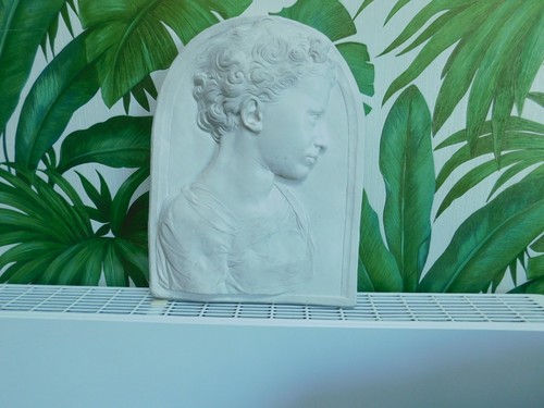 Stunning plaster bas relief - stunning,
