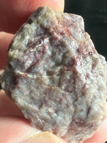 Rough natural grey and - rough, white