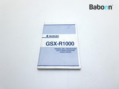 Owners manual suzuki gsx - owners,
