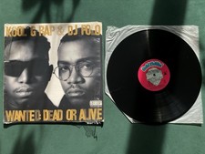 KOOL G RAP&DJ POLO-WANTED:DEAD OR ALIVE OG US 1st PRESS LARGE PRO ERIC B