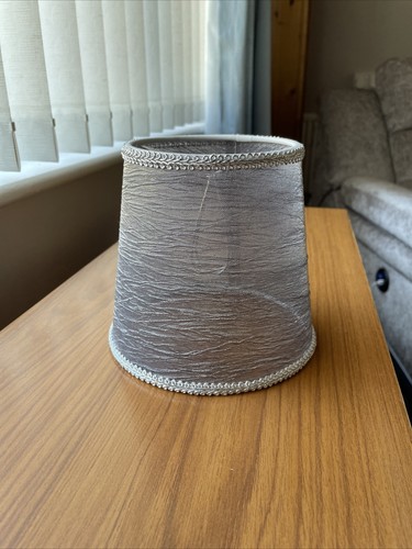 Silver clip lamp light - silver, lamp/light