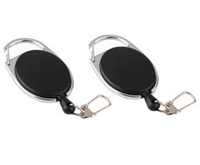 2 x Retractable Key Chain ID