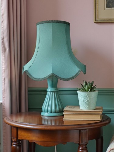 Duck egg blue - , lampshades