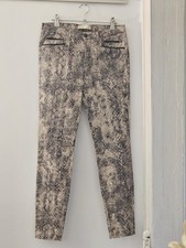 Zara Basic Snake Print Skinny