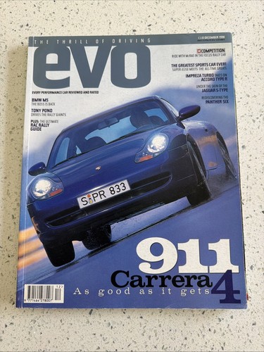 Evo magazine december 1998 - evo,