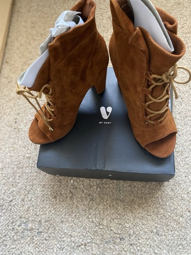 Ladies ankle suedette tanned - ladies,