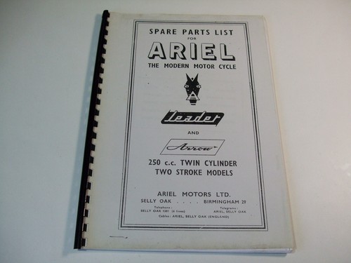 Ariel leader and arrow - and, spare