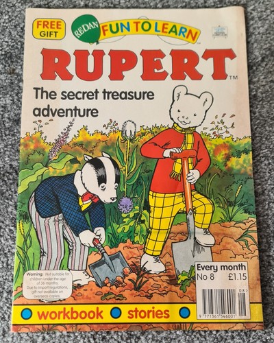 Rupert the secret treasure - rupert,