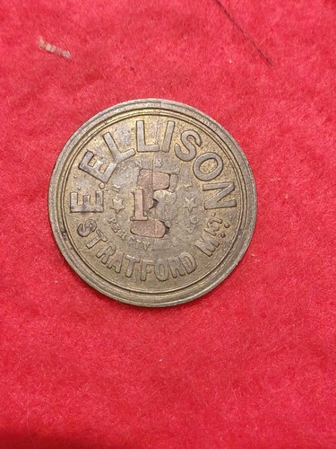 Vintage brass ellison 1 - brass, e