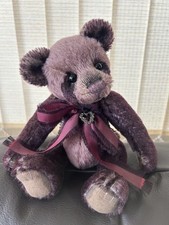 Charlie Bears Tibbles Isabelle Lee Limited Edition 76 Of 450 Tags & Bag