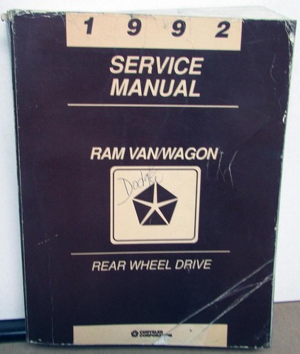 1992 dodge ram van - ram,
