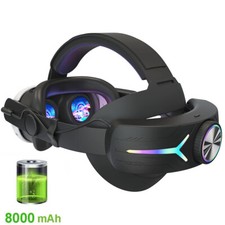 with 8000mAh Battery Pack Elite Game Band Head Strap For Meta Quest 3 VR Headset