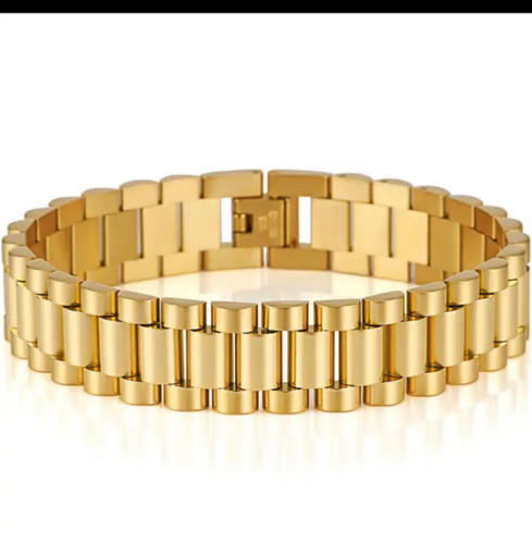 14k yellow gold plated 15mm - gold,