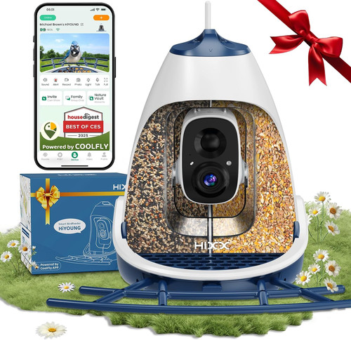 Smart bird feeder with camera - feeder,