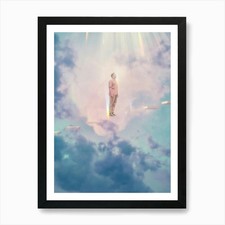 Stairway To Heaven Art Print Framed Wall Art Poster Canvas Print Picture