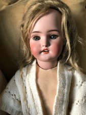 Antique girl doll, Simon and Halbig bisque head, Mould  1078,  8 1/2 , 1900-1919
