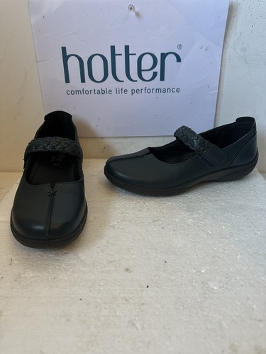 Hotter shake leather shoes - leather,