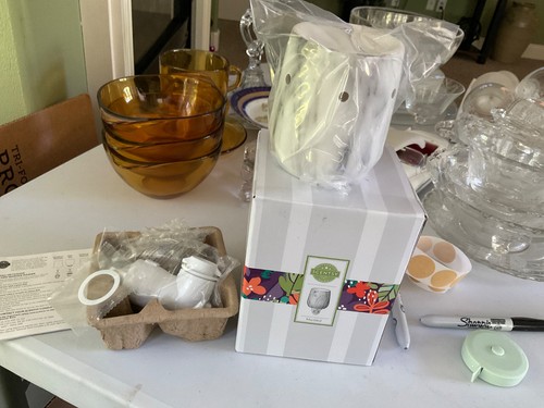 Scentsy marbled mini - marbled, warmer