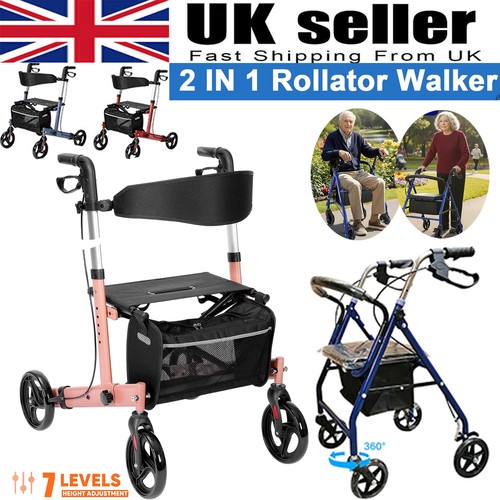 Folding rollator lightweight - rollator,