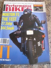 PERFORMANCE BIKES AUG 1990
