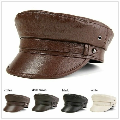 Men sheepskin leather military - men,