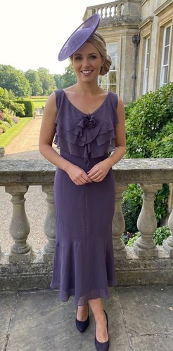 Jacques vert midi dress size - midi,
