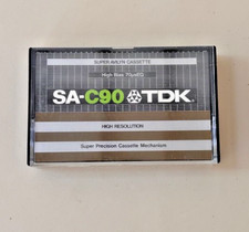 Vintage TDK SA-C90 Audio