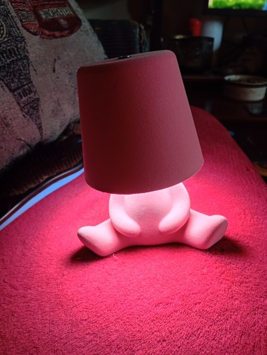 Creative design table - table, lamp