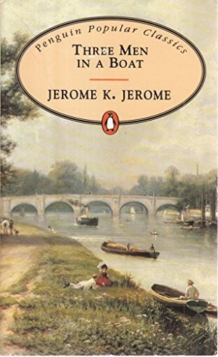Three men boat to say - three, in