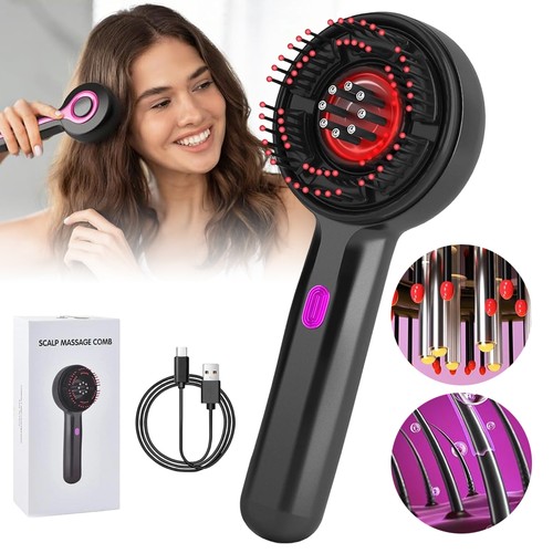 Ems scalp massager comb 630nm - scalp,