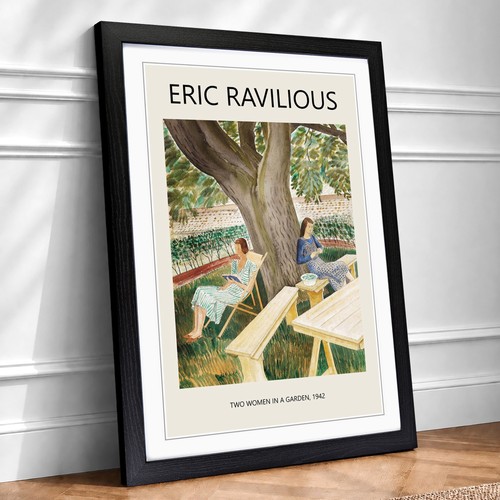 Resting eric ravilious framed - resting,