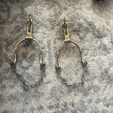  CHILD'S lone star rider ALUMINUM HORSE SPUR Toy Cast Metal 