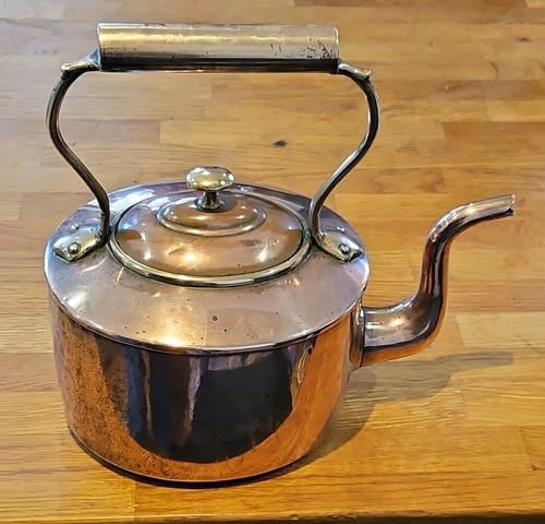 Antique large 19th - c, copper