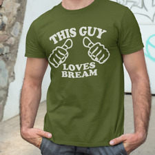 This Guy Loves Bream T-Shirt - dad husband son christmas gift funny fishing xmas