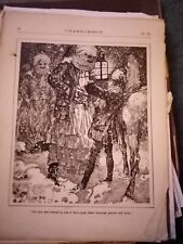 Xm37  Ephemera 1900s Book Picture His Face Was Covered With A Bee Skep 