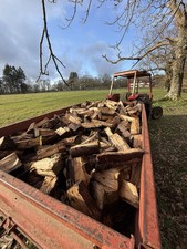 Trailer load of seasoned oak logs. Free local delivery 