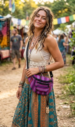 Guatemalan cotton fanny - cotton, pack