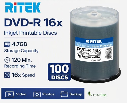 100 ritek professional series - 100,