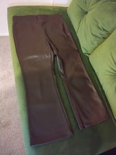 M &S Brown Faux Leather