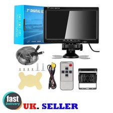 7" LCD Monitor for Trucks Rear