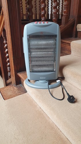 Beldray halogen heater 12kw