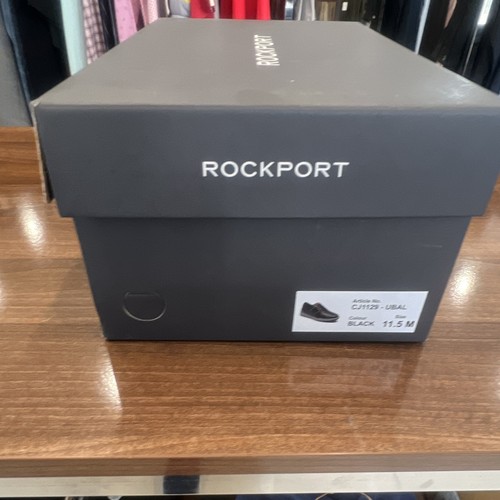 Rockport men black leather - black,
