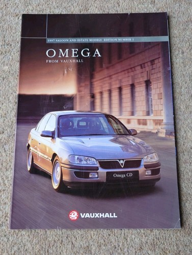 Vauxhall omega range brochure - omega,