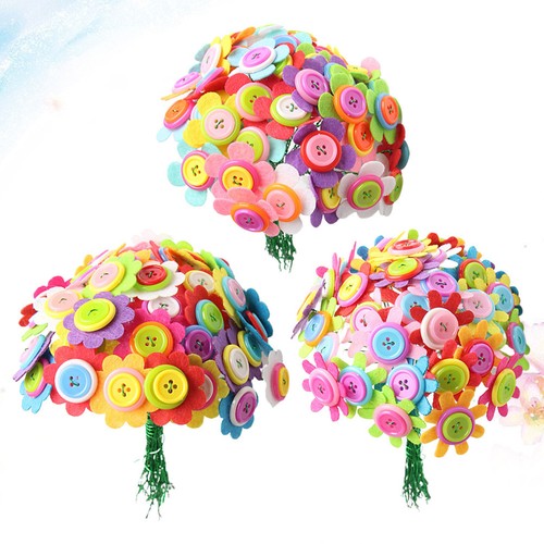 Sets make button bouquet - 3,