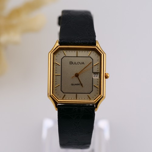 Bulova quartz gold - bulova,