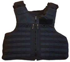 Hawk Black Tactical Molle Vest
