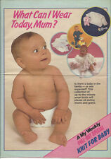 Knitting/crochet pattern 10 items to suit a baby/reborn/toddler including shawl