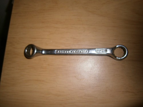 Vintage silver tone spanner - ,