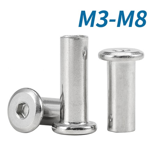 Sleeve nuts sus304 flat head - flat,